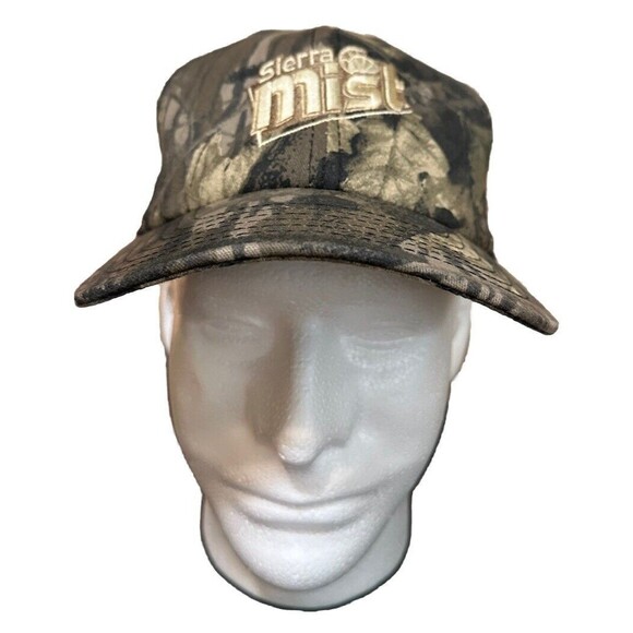 Vintage 90’s Sierra Mist Camo SnapBack Hat Made In USA - Picture 1 of 4